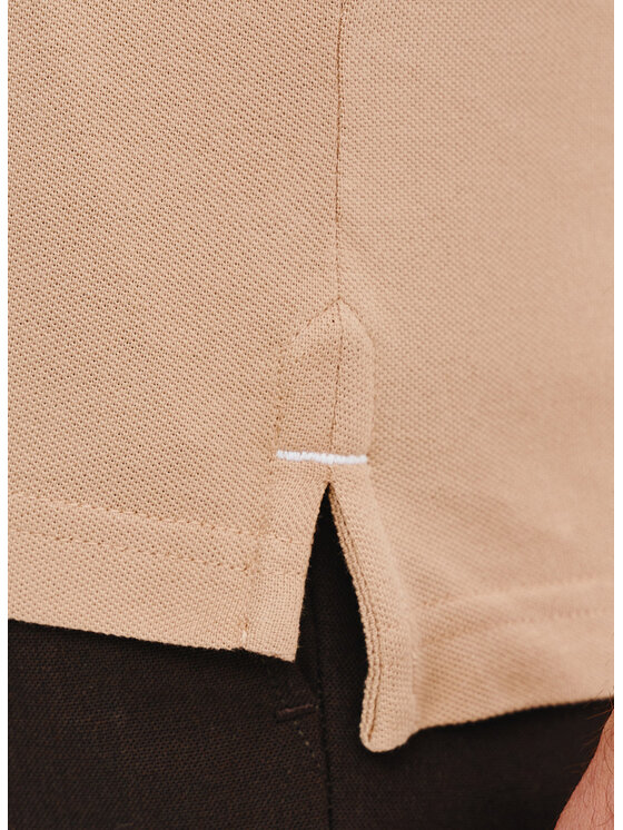 Pako Lorente Pako Lorente Polo P25SF-TX-004 Brązowy Classic Fit