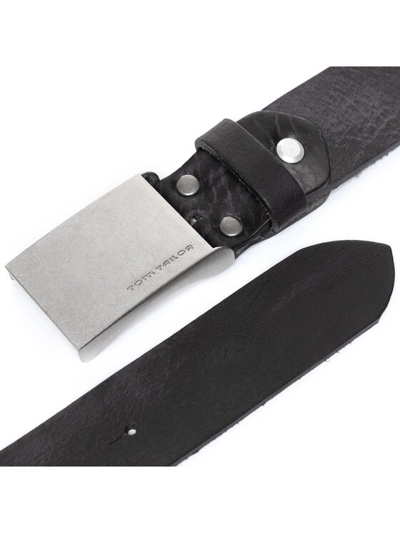 Tom Tailor Tom Tailor Pasek Męski SOPO-TT433 Czarny