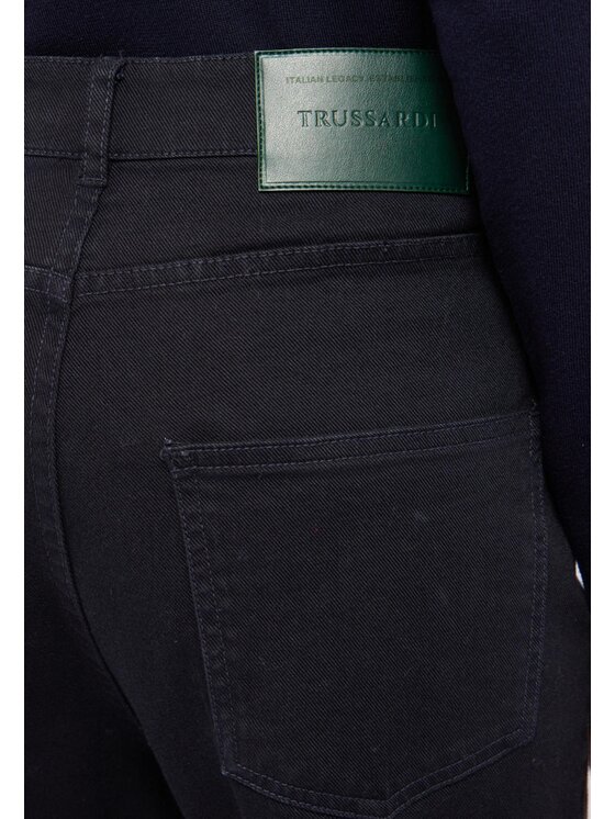 Trussardi Trussardi Pantaloni di tessuto P7009100284N034 Blu Over Fit