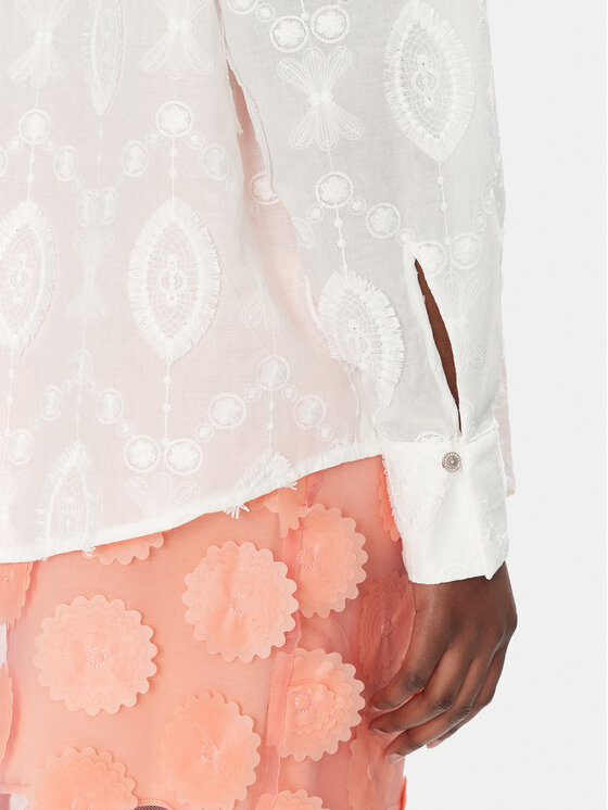 Bruuns Bazaar Bruuns Bazaar Ing Feodory BBW4508 Fehér Loose Fit