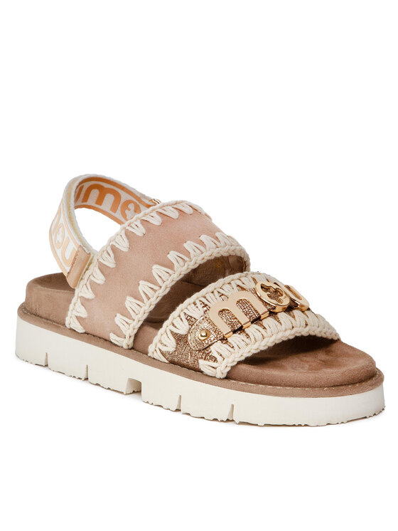 Mou Mou Sandales New Bio SW461001C Bēšs