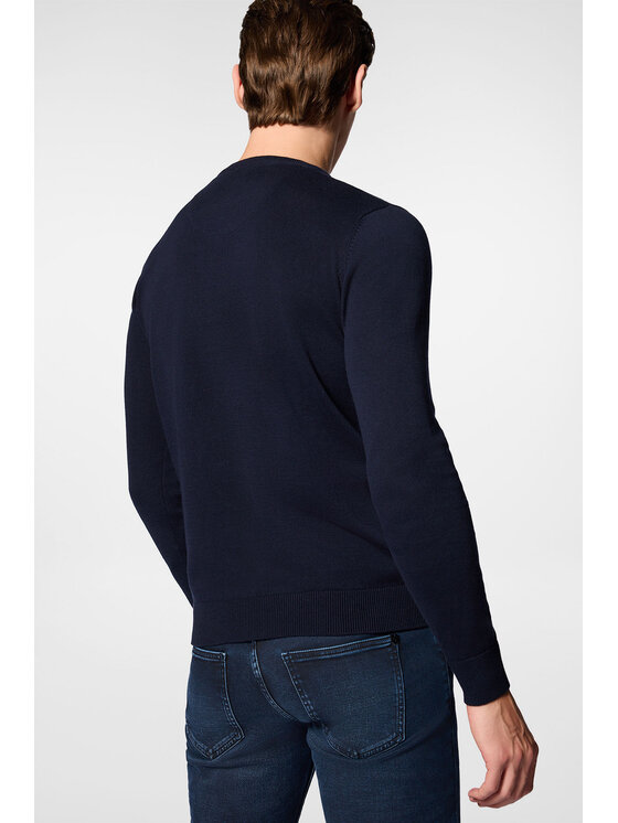 Próchnik Próchnik Sweter PM8 SW073224000008 Granatowy Regular Fit