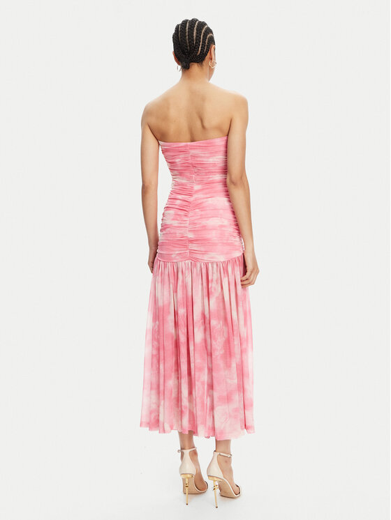 Bardot Bardot Sukienka wieczorowa Solana 59875DB1 Różowy Regular Fit