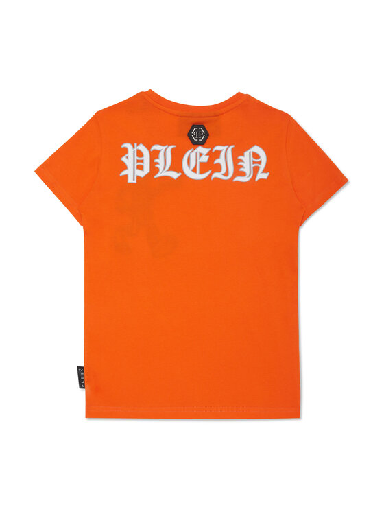 PHILIPP PLEIN PHILIPP PLEIN T-Shirt 27779 Pomarańczowy Regular Fit
