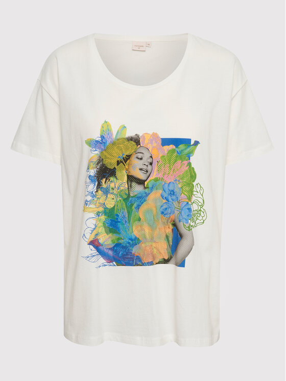 Cream Cream T-Shirt CRZera 10611112 Λευκό Relaxed Fit