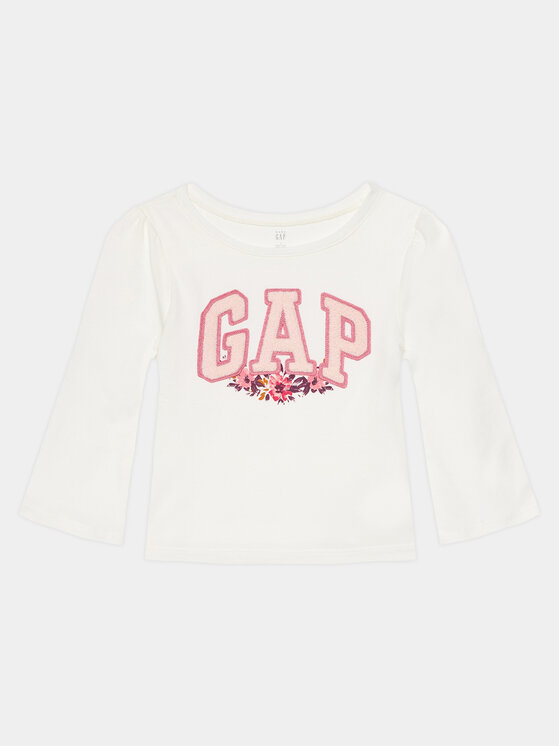 Gap Gap Μπλουζάκι 794152-00 Λευκό Regular Fit