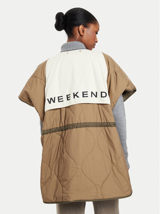 Weekend Max Mara Weekend Max Mara Varrukateta jakk Egemone 2425296011000 Khakivärviline Regular Fit