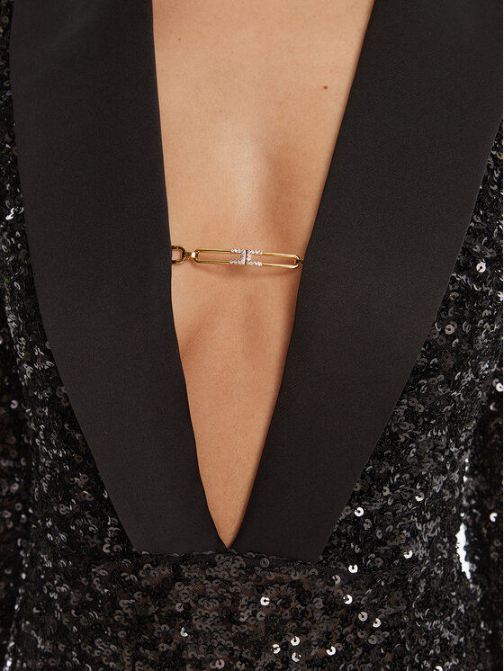 Elisabetta Franchi Elisabetta Franchi Večerní šaty AB-R13-56E2-V860 Černá Regular Fit