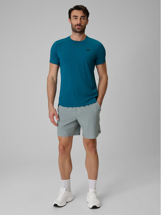 4F 4F Koszulka techniczna NO LIMITS Zielony Regular Fit