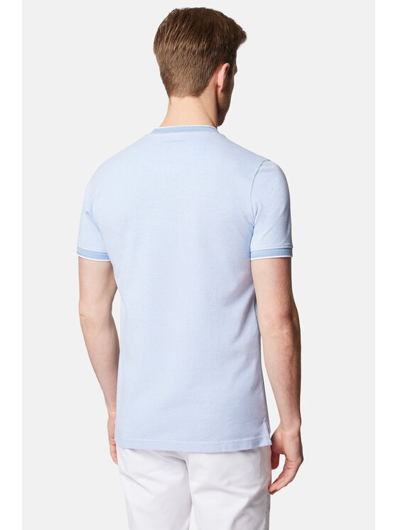 Lancerto Lancerto Polo Duke PO073124000002 Niebieski Regular Fit