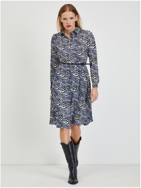 Orsay Orsay Sukienka 471696-660000__40 Biały Regular Fit