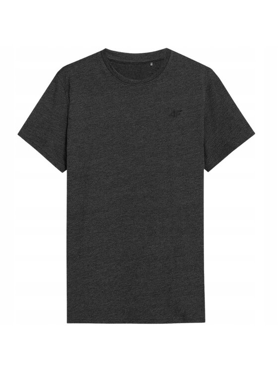 4F 4F T-Shirt TTSHM536 Szary Comfortable Fit