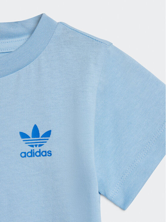 adidas Set T-Shirt und Shorts IN8506 Blau Regular Fit | Modivo.de
