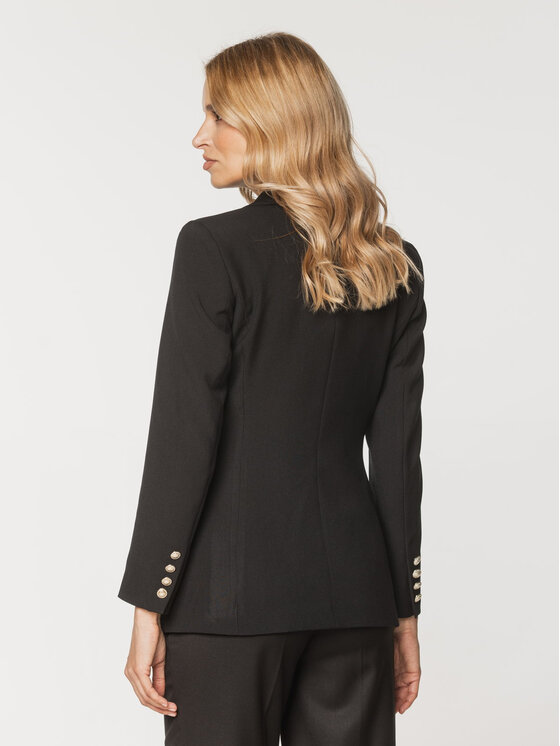 Willsoor Willsoor Marynarka 67913 Czarny Slim Fit