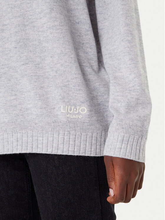 Liu Jo Sport Liu Jo Sport Dolčevita TF5179 MS026 Siva Regular Fit