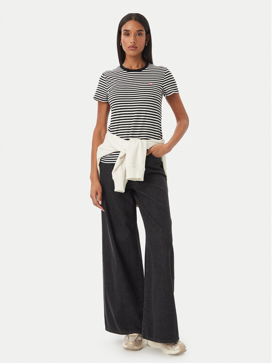 Levi's® Levi's® Marškinėliai The Perfect 39185-0087 Juoda Regular Fit