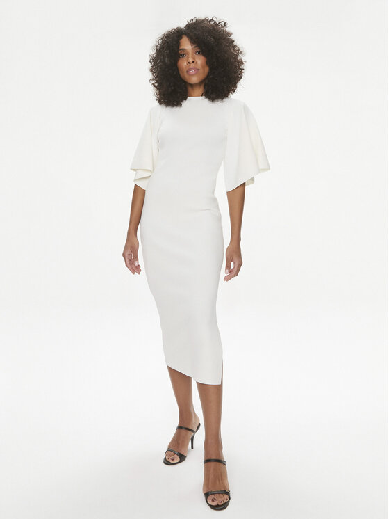 Ted Baker Ted Baker Strickkleid Lounia 266260 Weiß Slim Fit