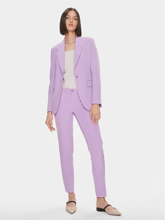 Liu Jo Liu Jo Marynarka MF3231 T7896 Fioletowy Regular Fit