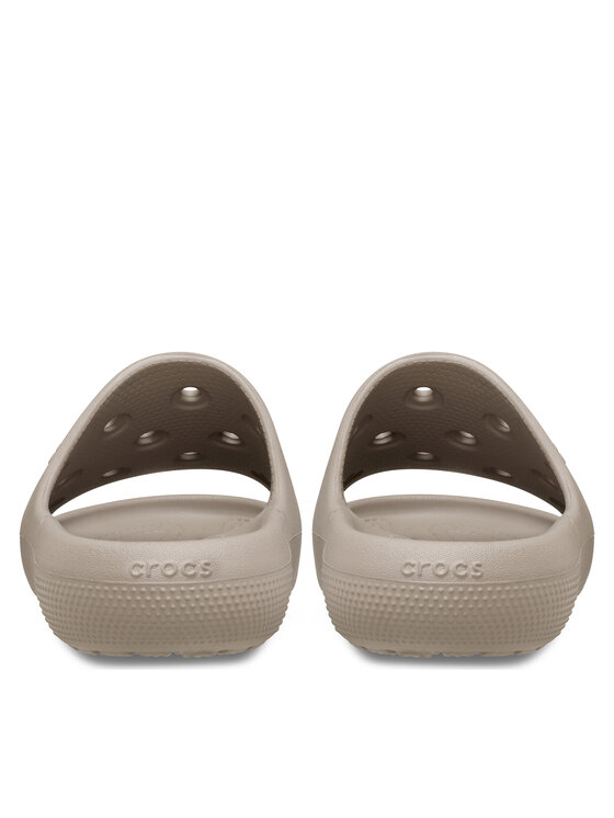 Crocs Klapki Classic Slide v2 209401 Brązowy | Modivo.pl