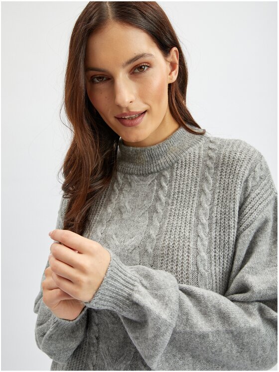 Orsay Orsay Sukienka 530396-648000__S Szary Regular Fit