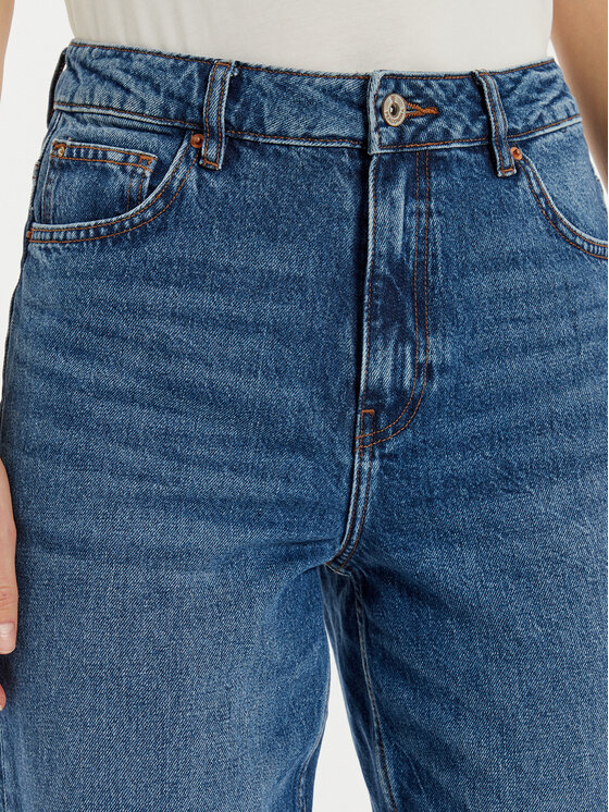Fracomina Fracomina Дънки FP24WVD005D41993 Син Mom Fit