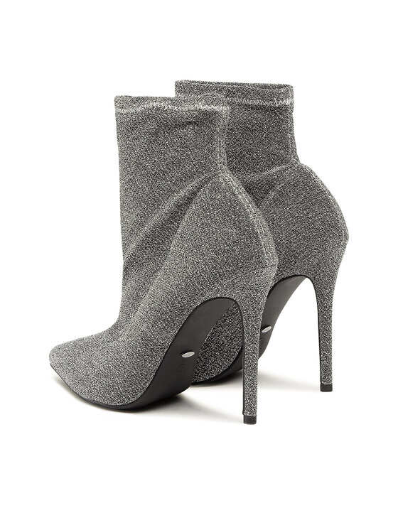DeeZee DeeZee Botki KL-HT6933-1 Srebrny