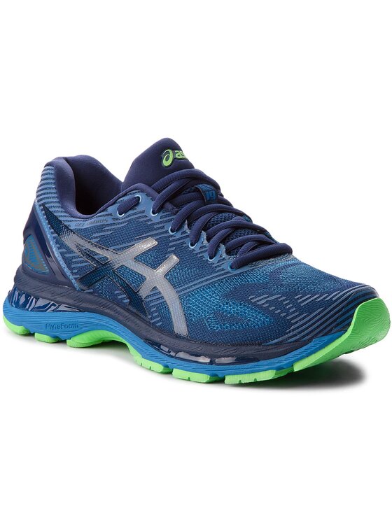 Asics Buty do biegania Gel Nimbus 19 Lite Show T7C3N Niebieski Modivo.pl