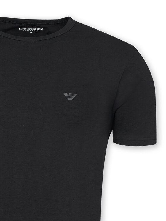 Emporio Armani Underwear Emporio Armani Underwear Set 2 majice EM000391 AF14132 MC005 Crna Regular Fit
