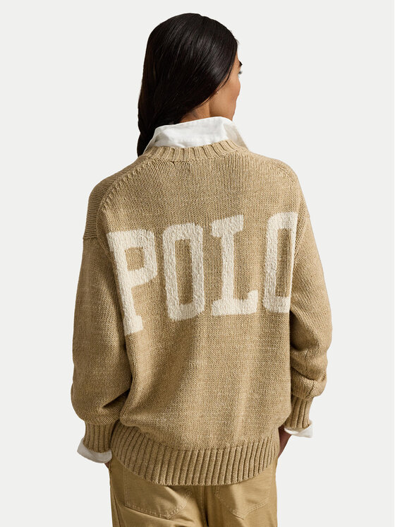 Polo Ralph Lauren Polo Ralph Lauren Sveter 211A96252001 Béžová Relaxed Fit