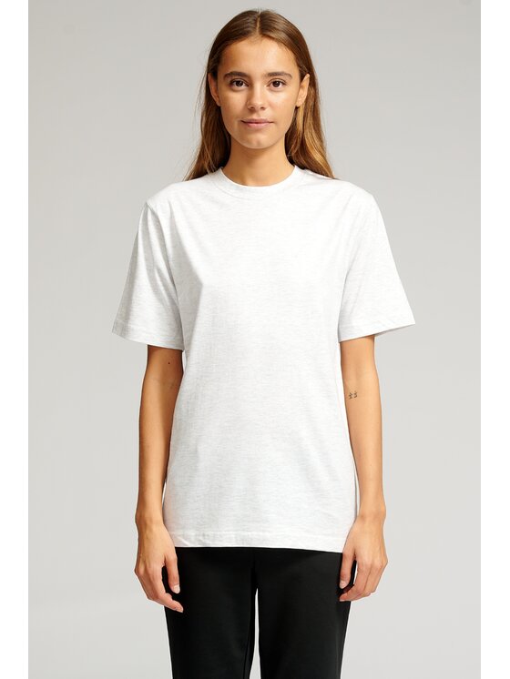 TeeShoppen TeeShoppen T-Shirt 'Oversized Collection' Szary Oversize