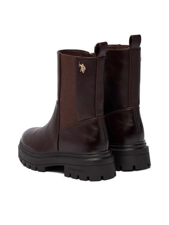 U.S. Polo Assn. U.S. Polo Assn. Боти EO-SVETA003W/GYE1 Кафяв