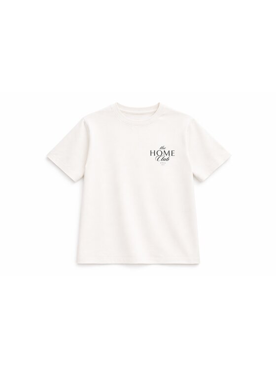 Le Songe Le Songe T-Shirt T-SHIRT HOME Biały Oversize