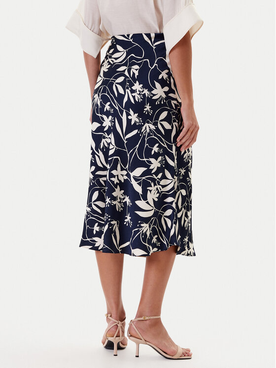 TATUUM Tatuum Midi sukně Satini 2 T2508.177 Tmavomodrá Regular Fit