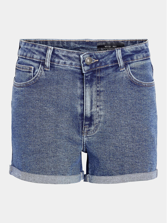 Noisy May Noisy May Kratke traperice Moni 27029489 Plava Slim Fit