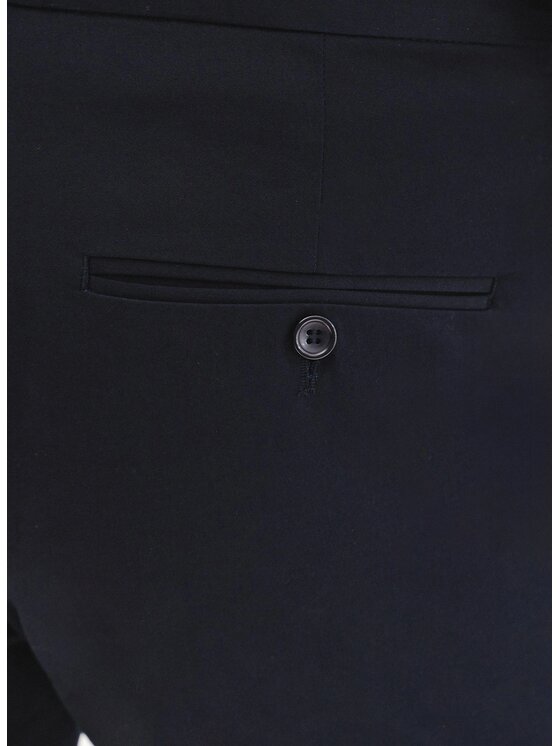 Pako Lorente Pako Lorente Szorty materiałowe P25SF-WS-006 Granatowy Regular Fit
