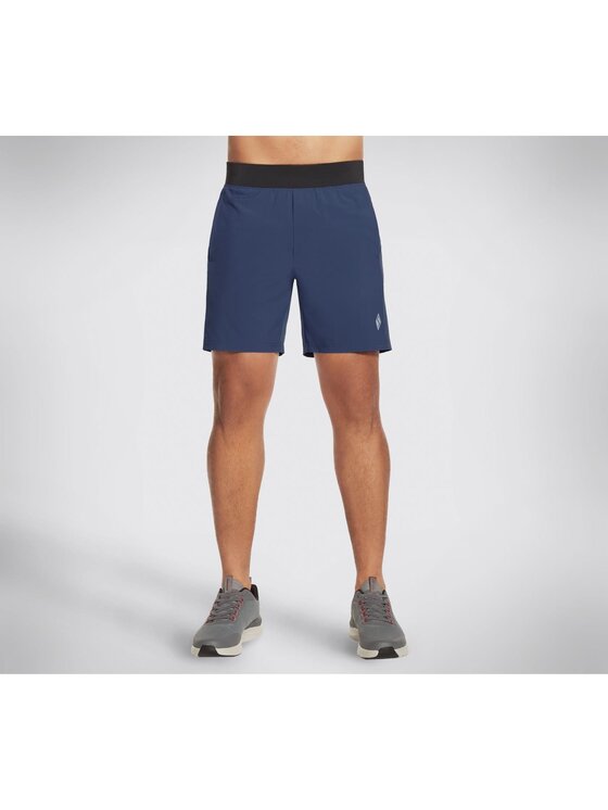 Skechers Skechers Szorty sportowe M01SH18B-NVY Granatowy Regular Fit
