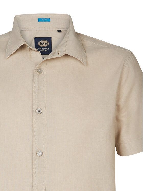 Petrol Industries Petrol Industries Hemd M-1050-SIS414 Beige Regular Fit