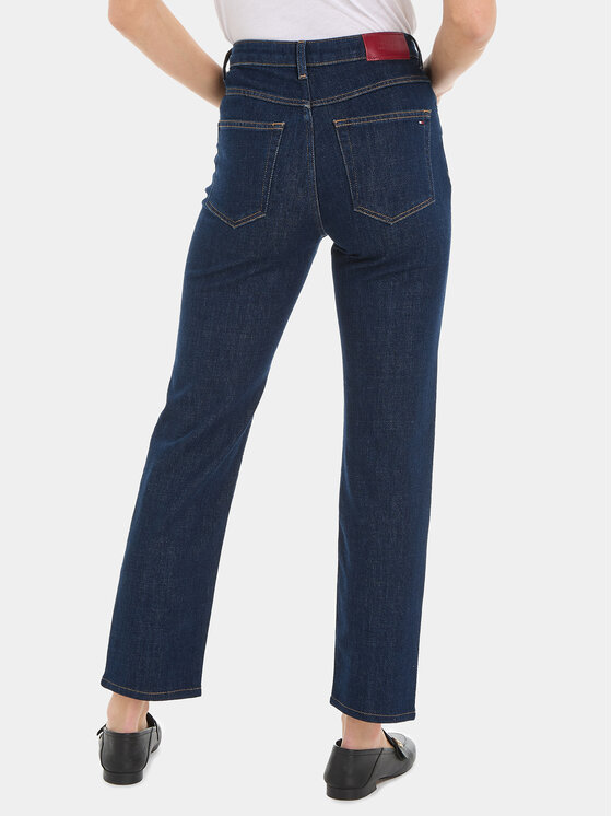 Tommy Hilfiger Tommy Hilfiger Džinsi Classic WW0WW39612 Tumši zils Straight Fit