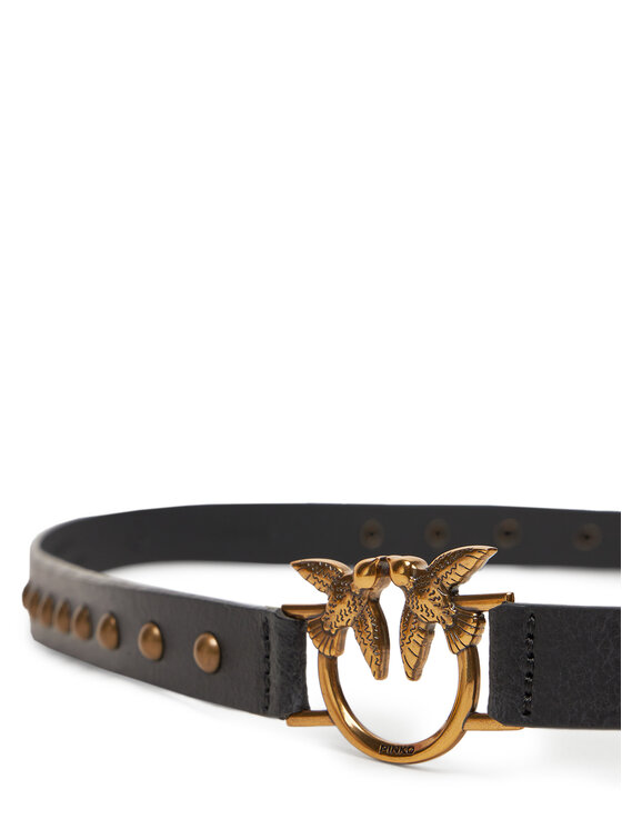 PINKO PINKO Damengürtel Dita H2 Belt 20251 PLT01 104796 A2GG Schwarz