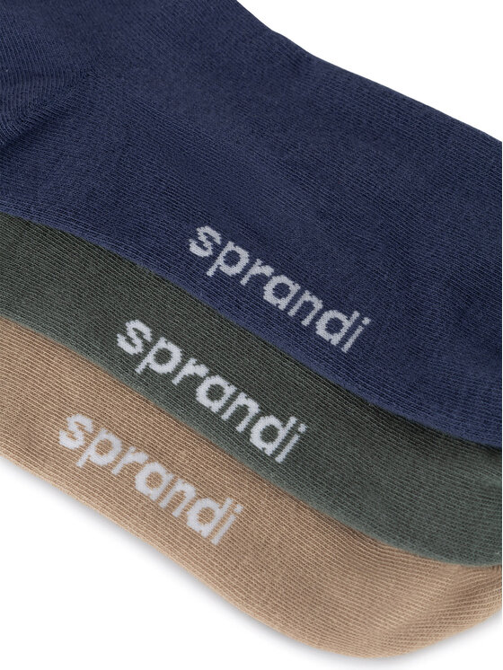 Sprandi Sprandi 3er-Set niedrige Unisex-Socken 0UB-006-AW24 (3-PACK) Bunt