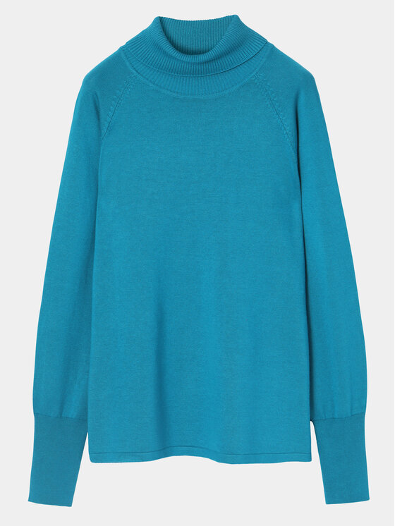 TATUUM Tatuum Rolák Nekoki T2318.090 Tyrkysová Slim Fit