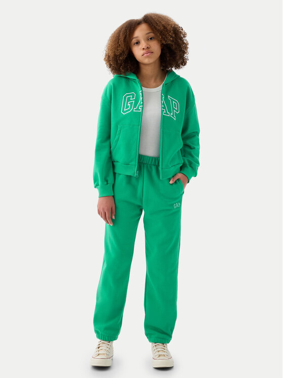 Gap Gap Melegítő alsó 870901-05 Zöld Relaxed Fit