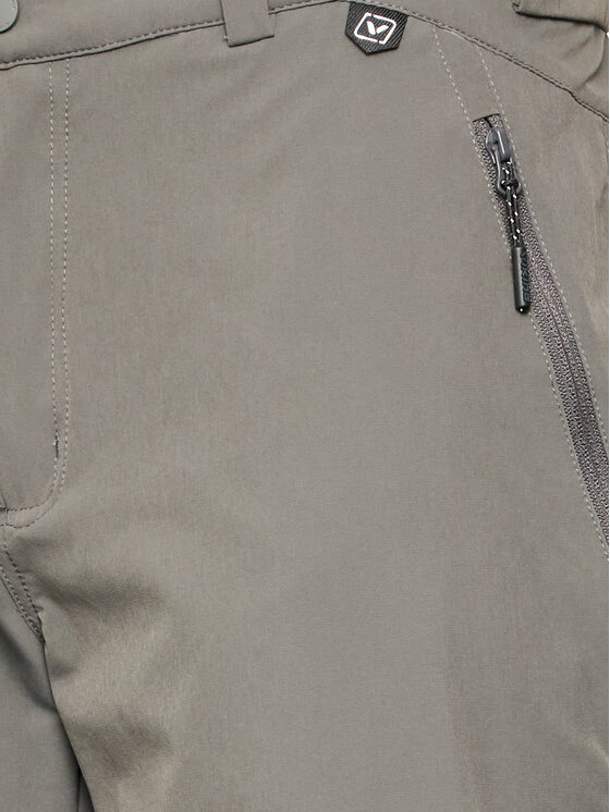 Viking Viking Szorty sportowe Expander Shorts Man 800/24/2309 Szary Regular Fit