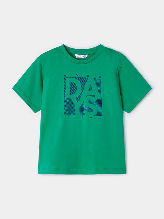 Mayoral Mayoral T-särk 170 Roheline Regular Fit