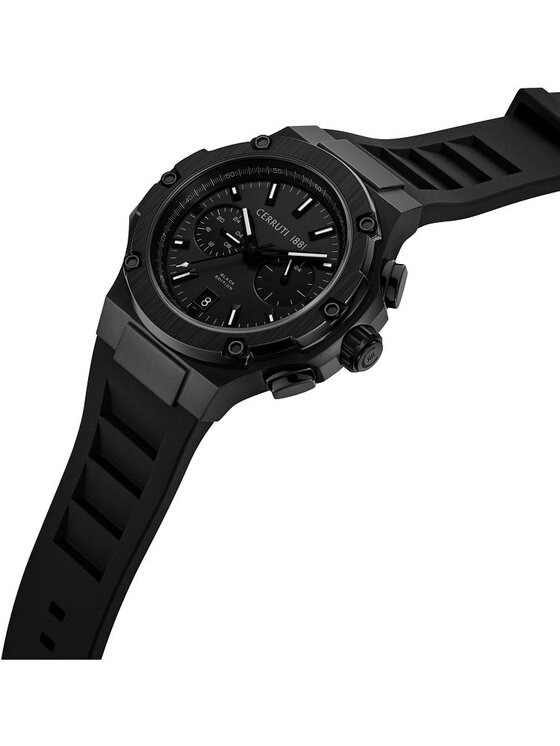 Cerruti 1881 Cerruti 1881 Zegarek Cerruti-CIWGQ0096601 Czarny