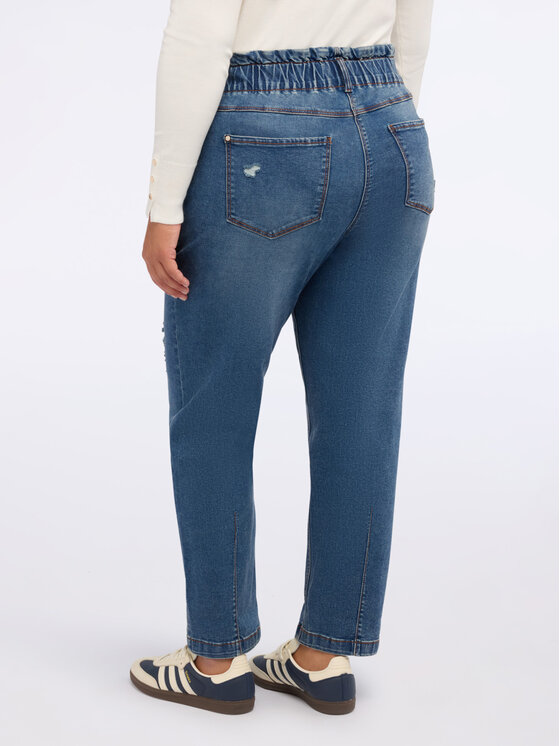 Fiorella Rubino Fiorella Rubino Jeansy P404T104952N024 Niebieski Boy Fit