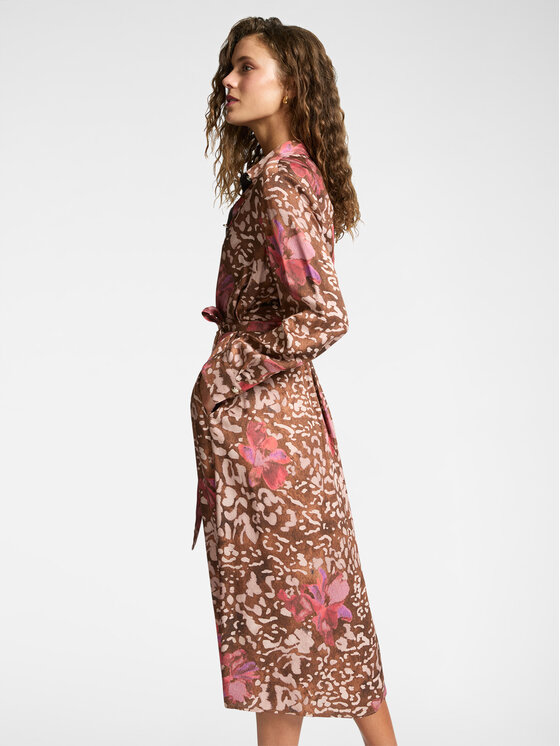 Elena Mirò Elena Mirò Abito da sera 7437P000241N001 Marrone Regular Fit