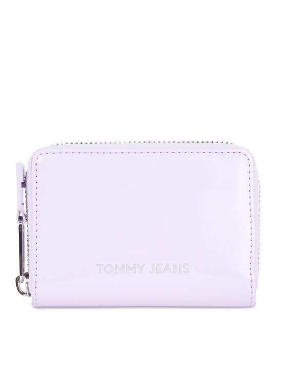 Tommy Jeans Portafoglio piccolo da donna Tjw Ess Must Small Za Patent AW0AW15935 Viola, taglia : 00