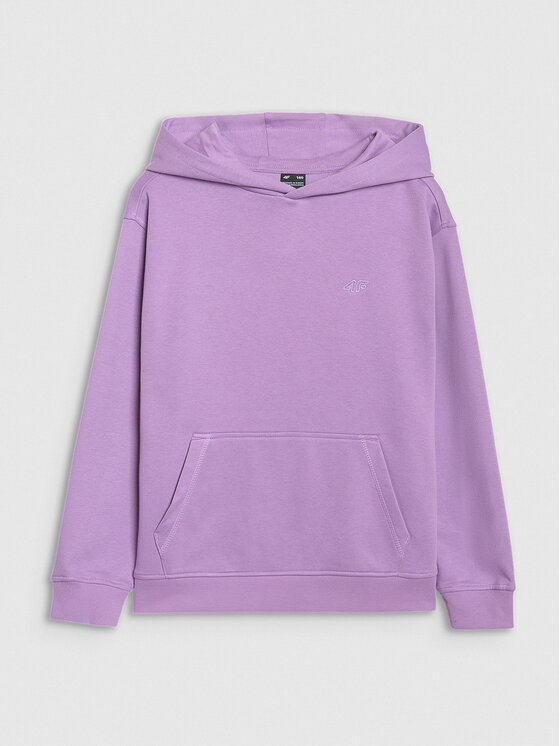 4F 4F Felpa BASIC+ Viola Oversize