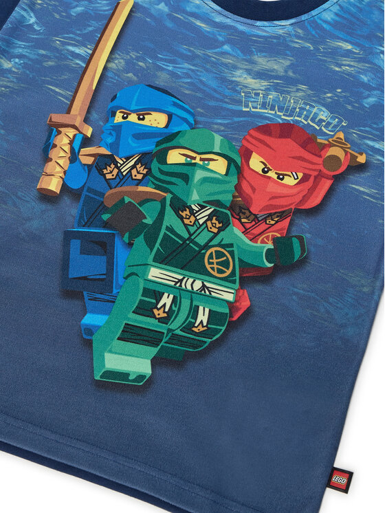 LEGO LEGO Majica Taffy 309 12011456 Mornarsko modra Regular Fit